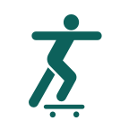 Skateboarding